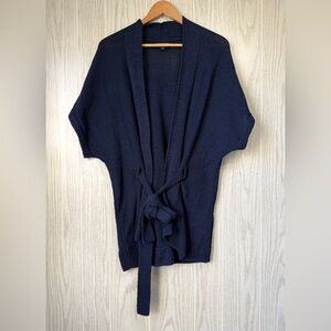 Banana Republic Women's Medium/Large Blue Open Front Cardigan Knit NWOT